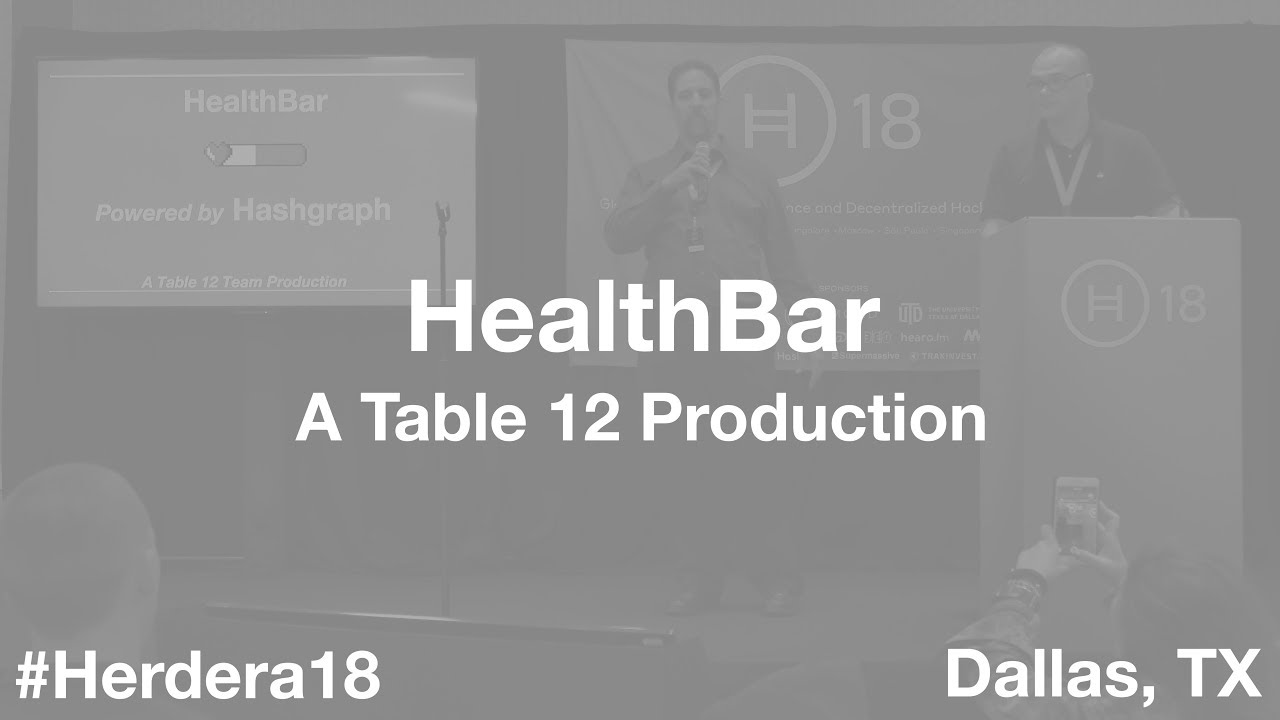HealthBar - Hedera18 - Dallas Runner up