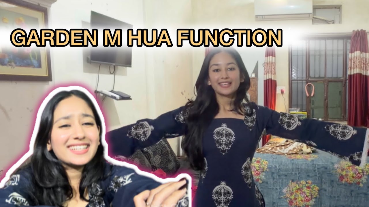 (Day 34) Garden m hua function || new kurti 🤌🏻🌷 #trending #viral #foryou