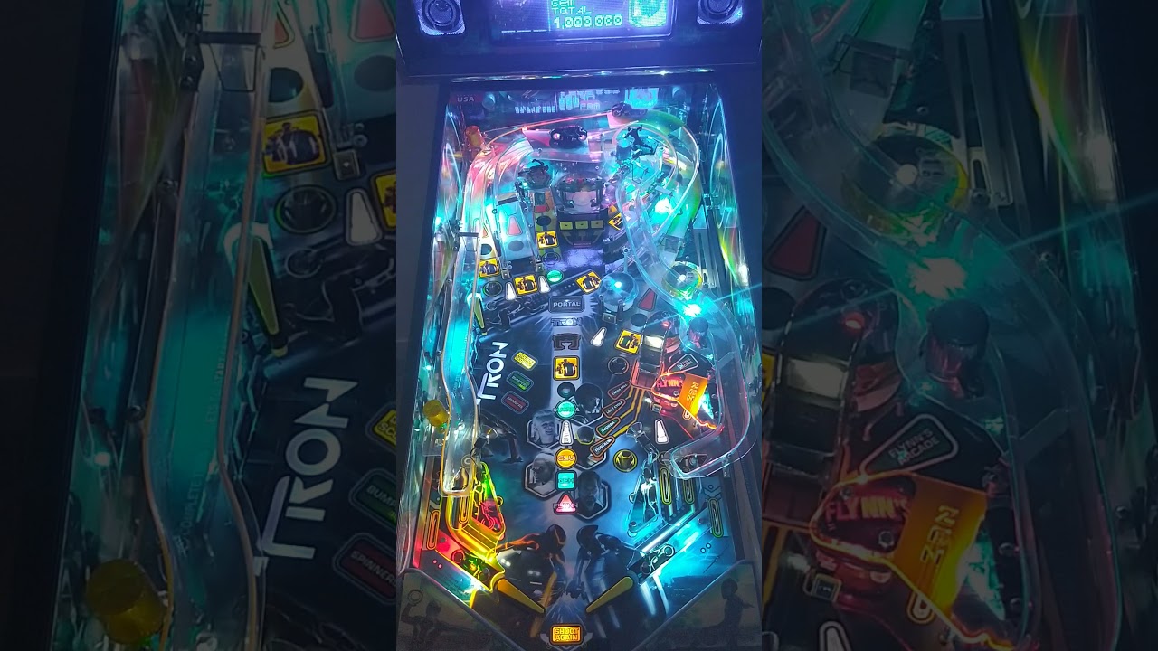 Stern Tron Pro Pinball gameplay