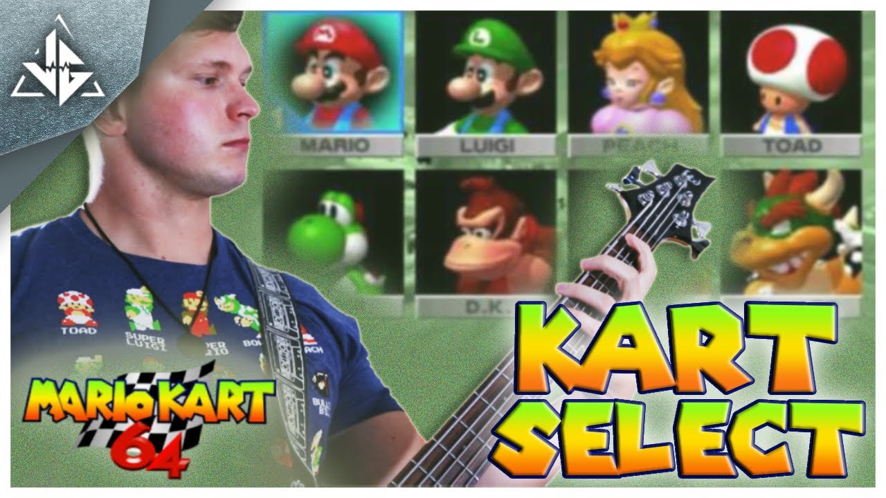 Kart Select | Mario Kart 64 | Bass & Keyboard Remix/Cover 2021 | Kenta Nagata