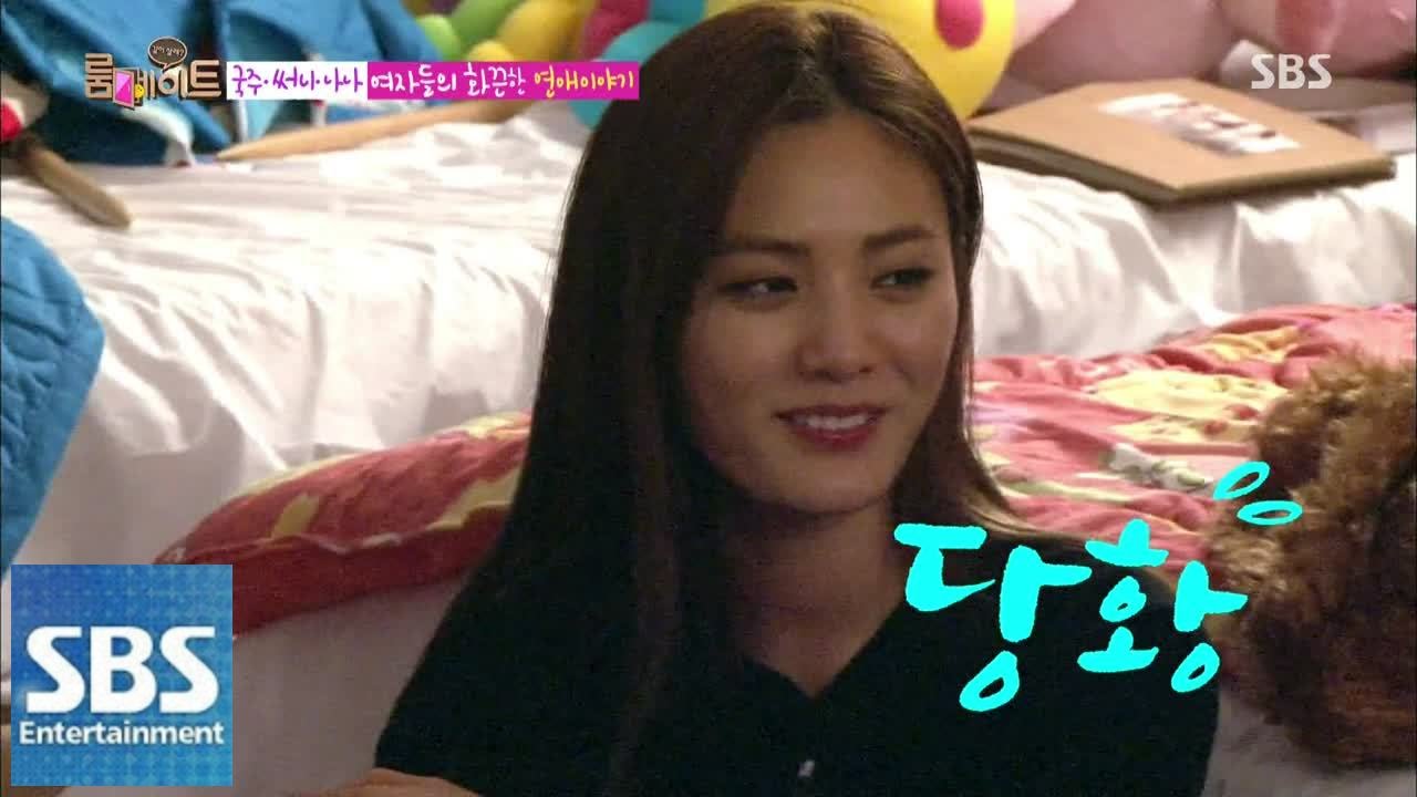 나나, 이국주 질문에 당황 @SBS 룸메이트 (roommate) 150127