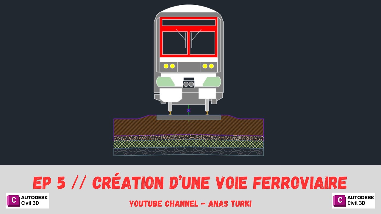 Création d'une voie ferroviaire sur Civil 3D