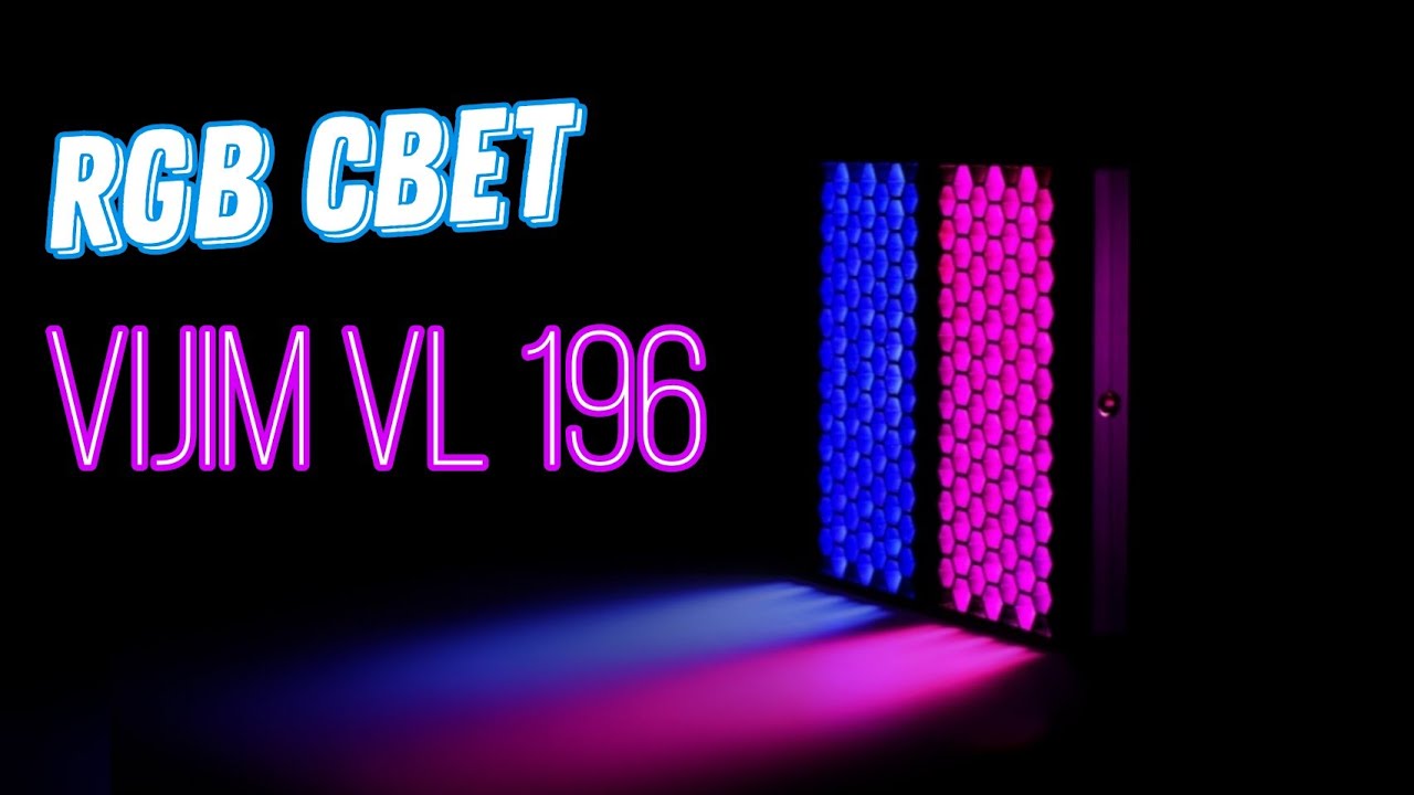 VIJIM VL 196 крутой RGB свет