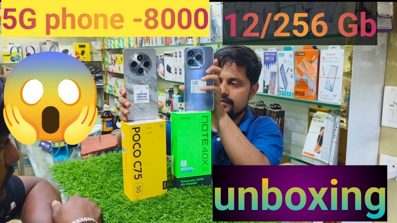 Распаковка Poco C75 5G. Распаковка Infinix Note 40x 5G 📲 