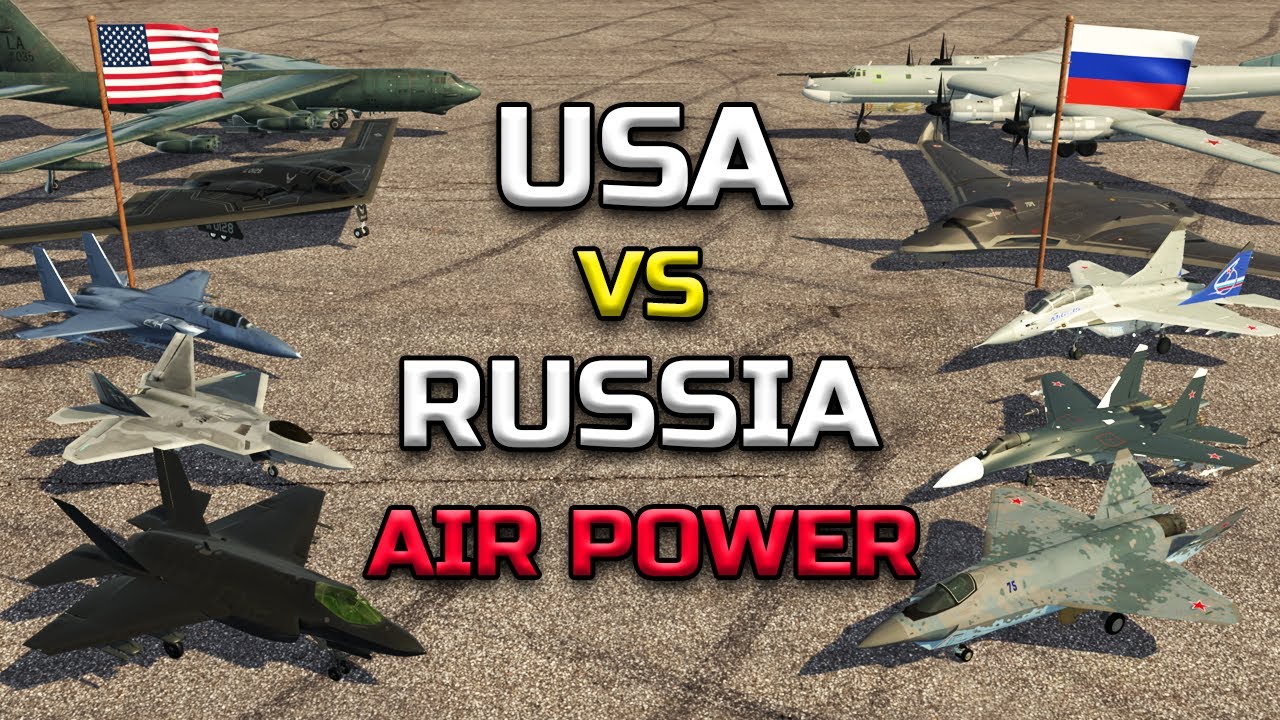США против России: Воздушная мощь 2025 | Полное сравнение авиапарков ВВС