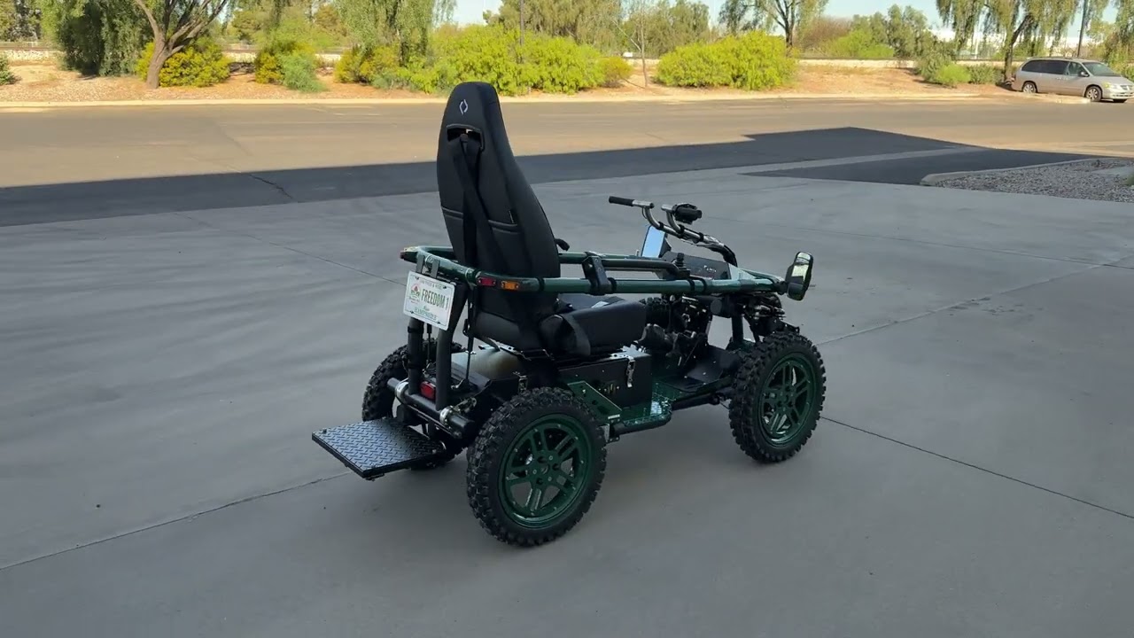 TerrainHopper USA - Extended RAL 6005 with Dual Controls
