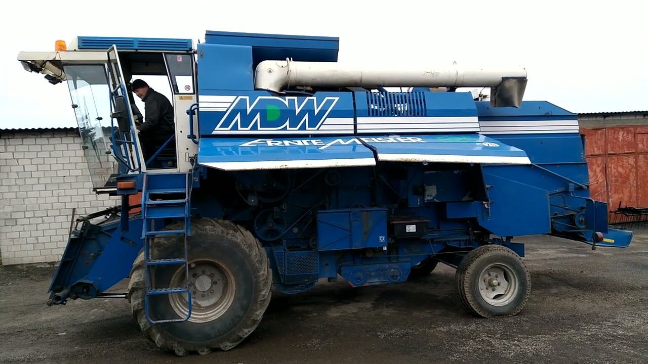 Kombajn zbożowy MDW ERNTE MEISTER 525 + stół do rzepaku, heder (2) na aukcji Flotilo.pl