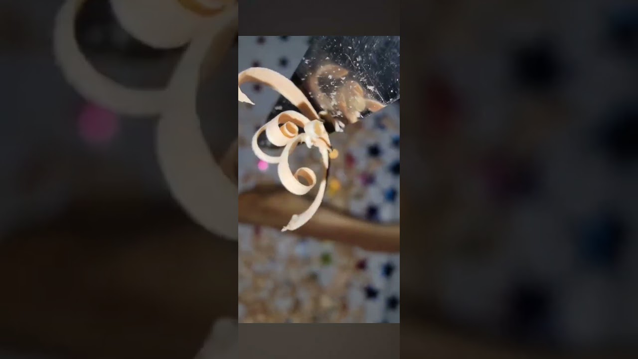 Speed carving honey drizzle spoon #speed #carving #honey #drizzle #spoon #shortvideo #woodworking 