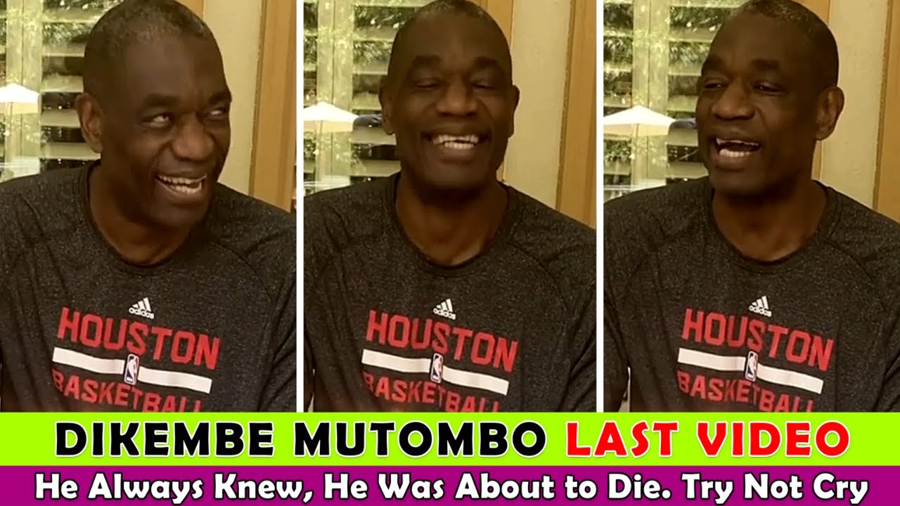 Dikembe Mutombo Last Video Before He died / Try Not To Cry