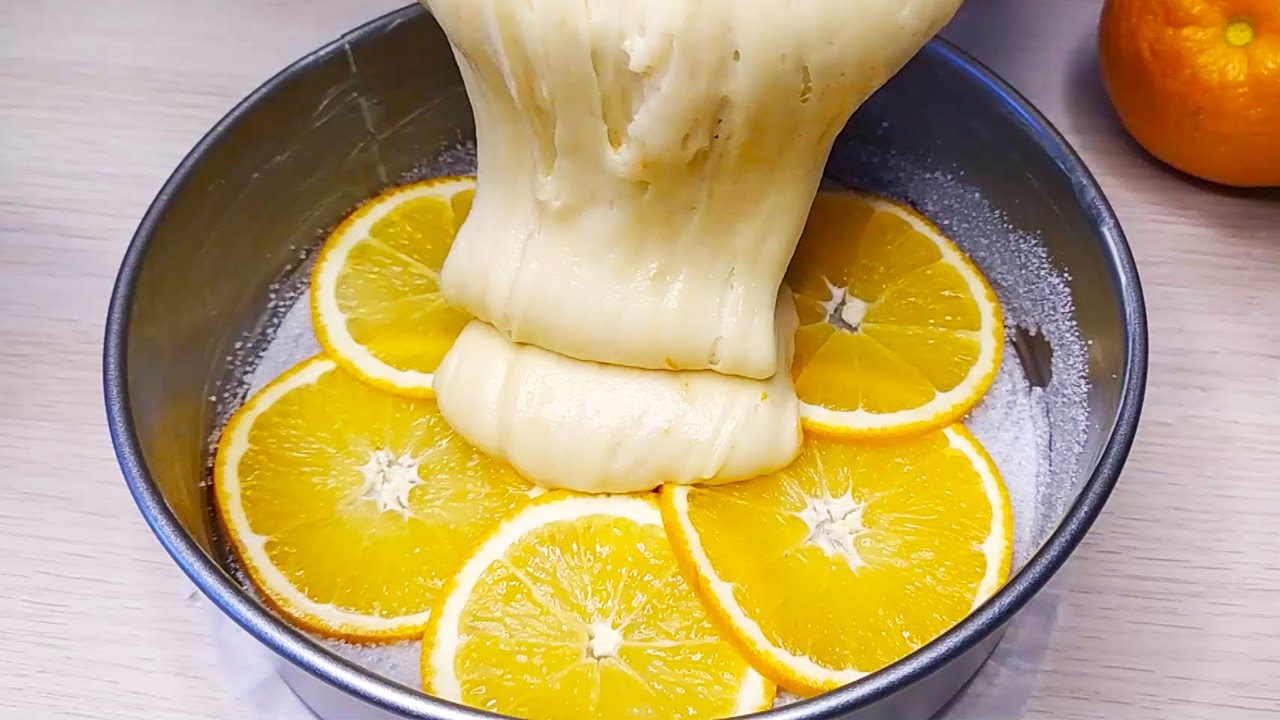 Возьмите 2 апельсина и сделайте вкуснейший пирог! Простой рецепт. # 62