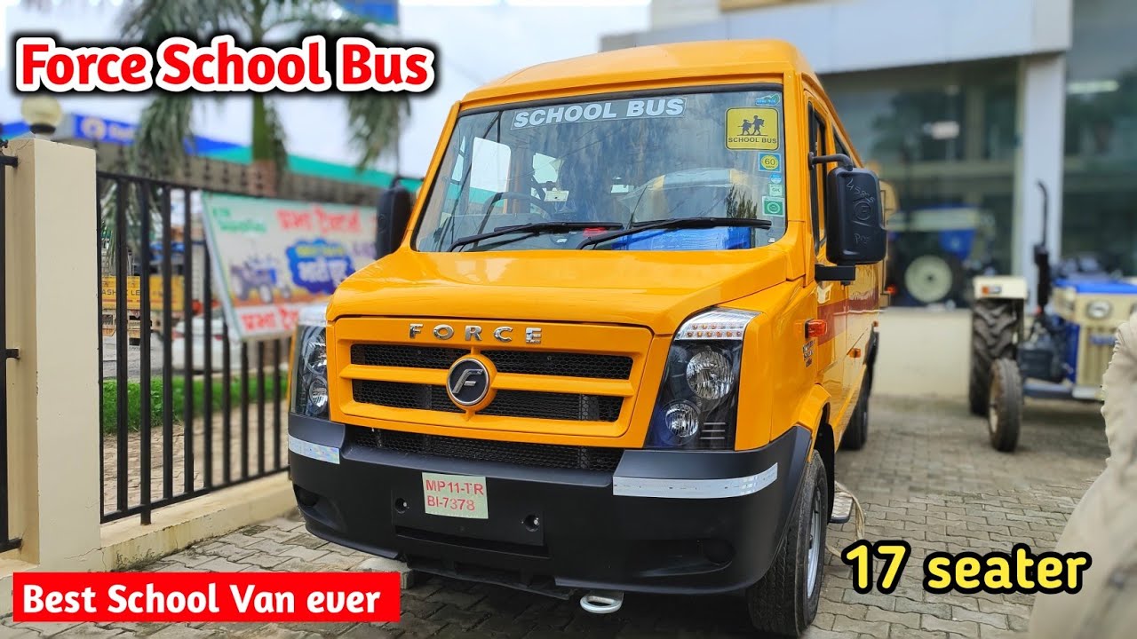 Force Traveller School Bus 2023 | Force School Van 3700 💥