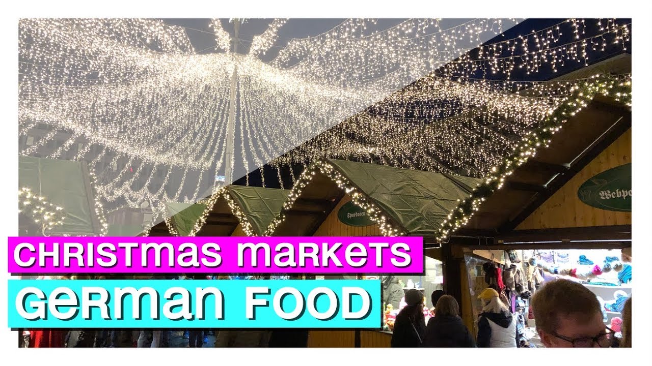 What to eat on a German Christmas Market [ Christmas Market Essen Germany ]