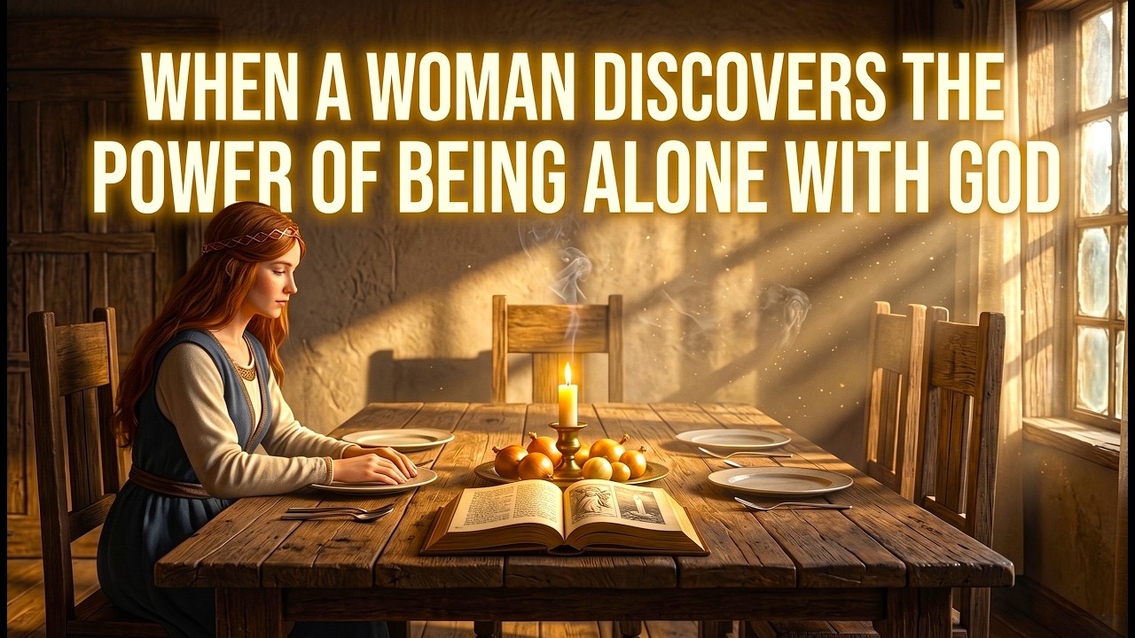 When a woman discovers the power of being alone with God