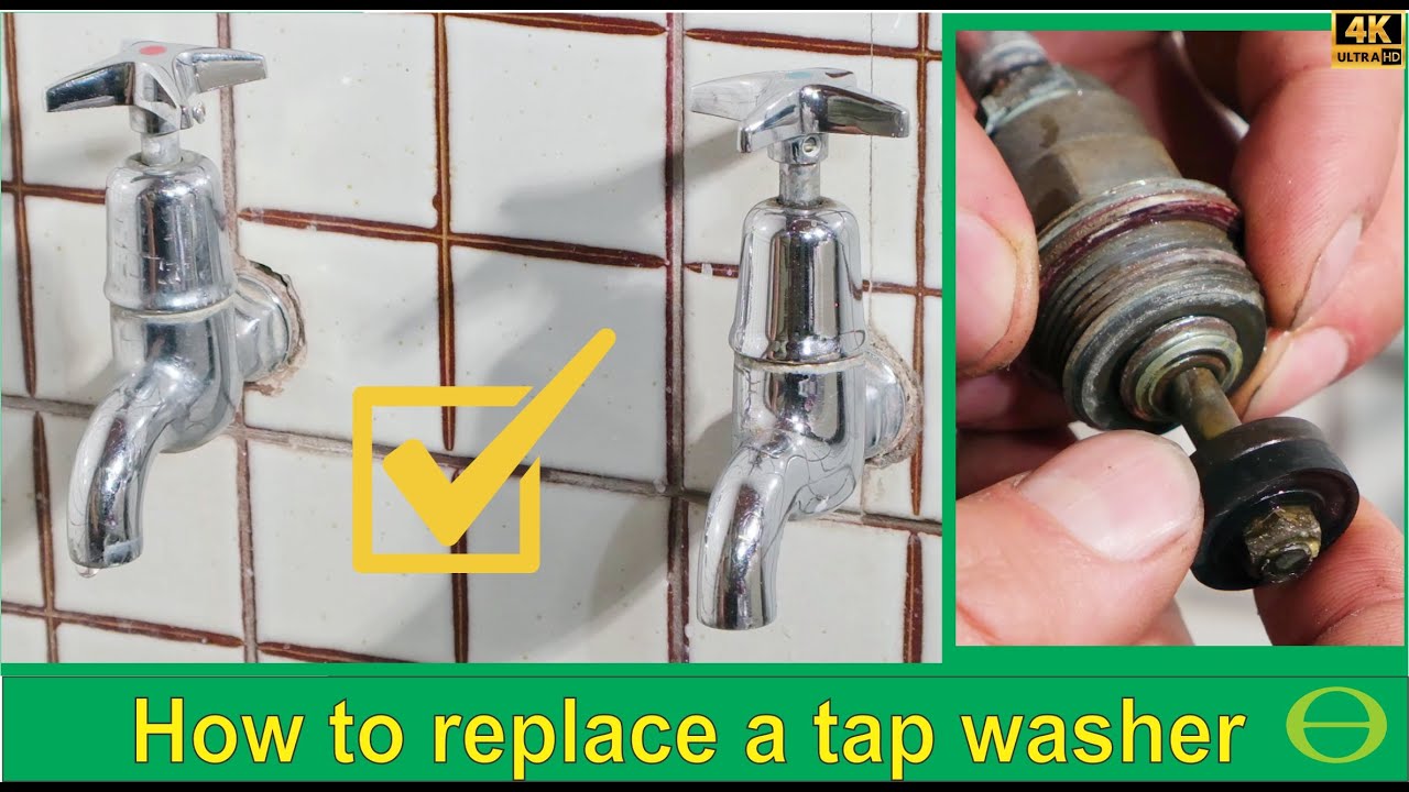 How to change a kitchen tap washer - step by step