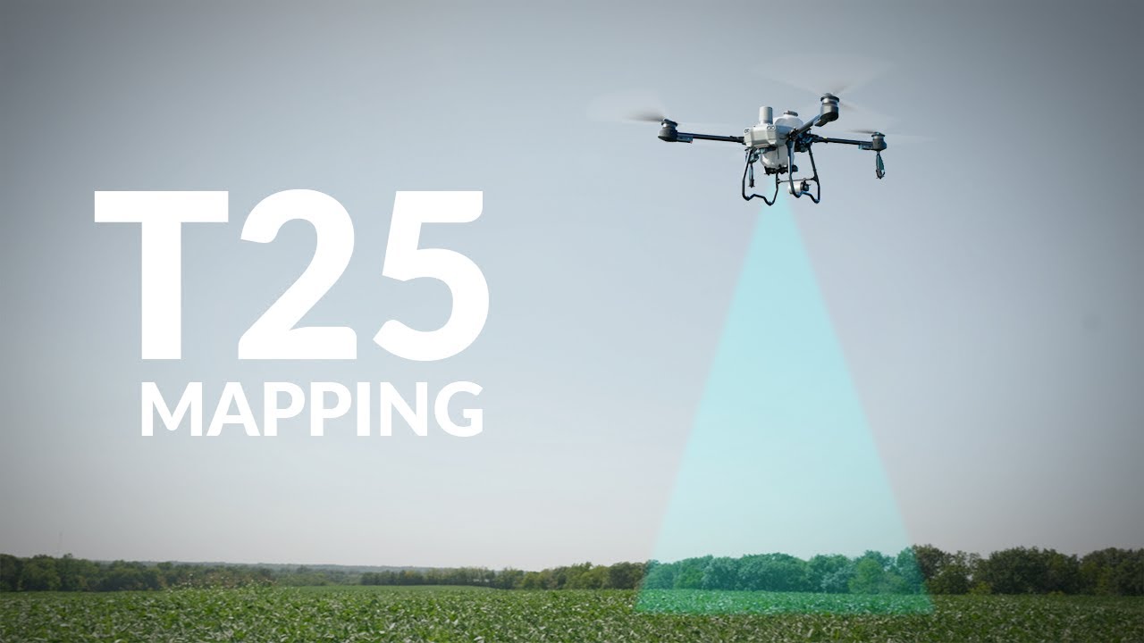 Creating Maps with the DJI Agras T25 Spray Drone