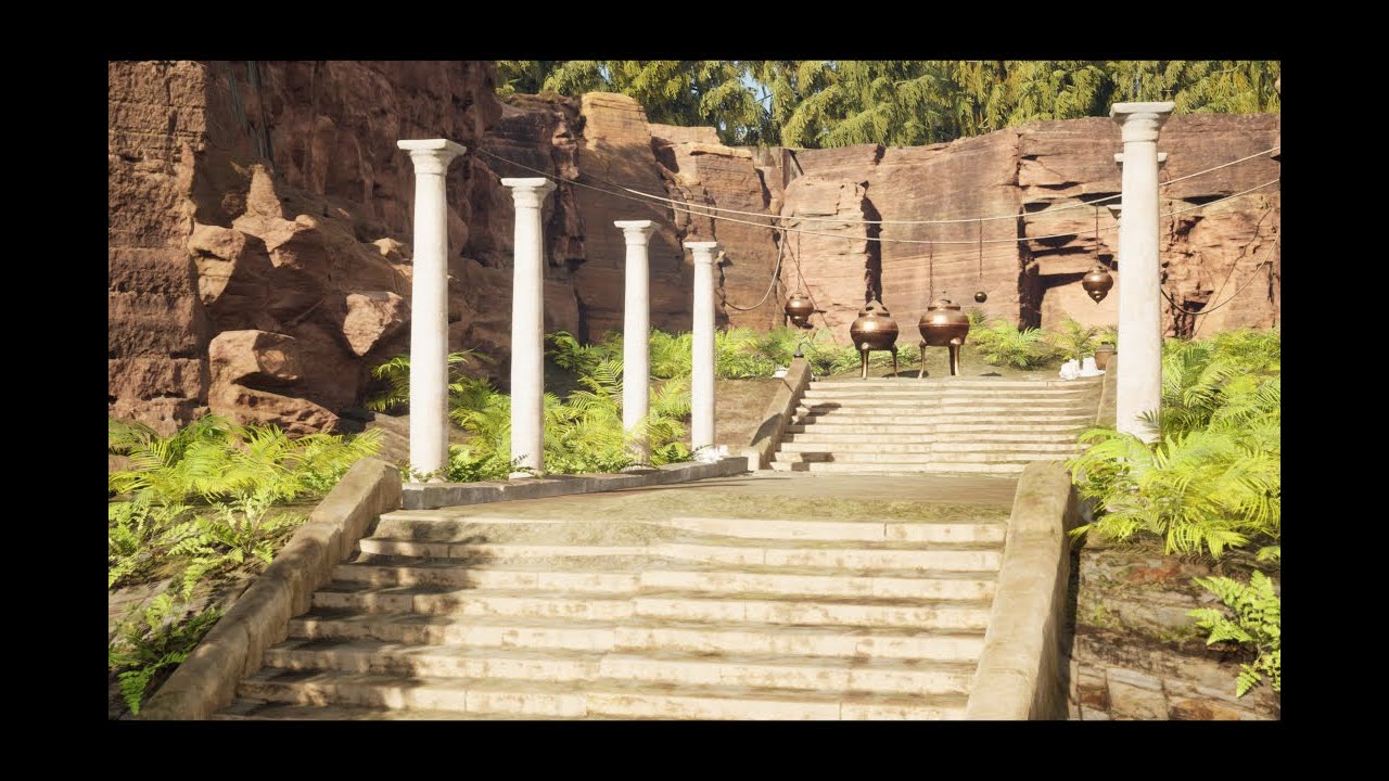 Ancient Environment with Unreal Engine5   |UE5 Cinematic Render