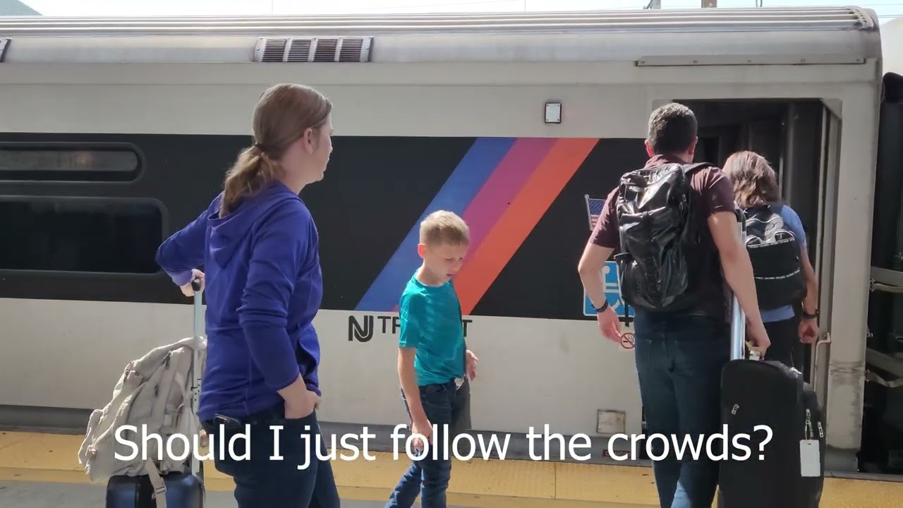 How to ride a train at EWR Newark airport to NYC and beyond Part Three: Amtrak x NJ Transit to Penn?