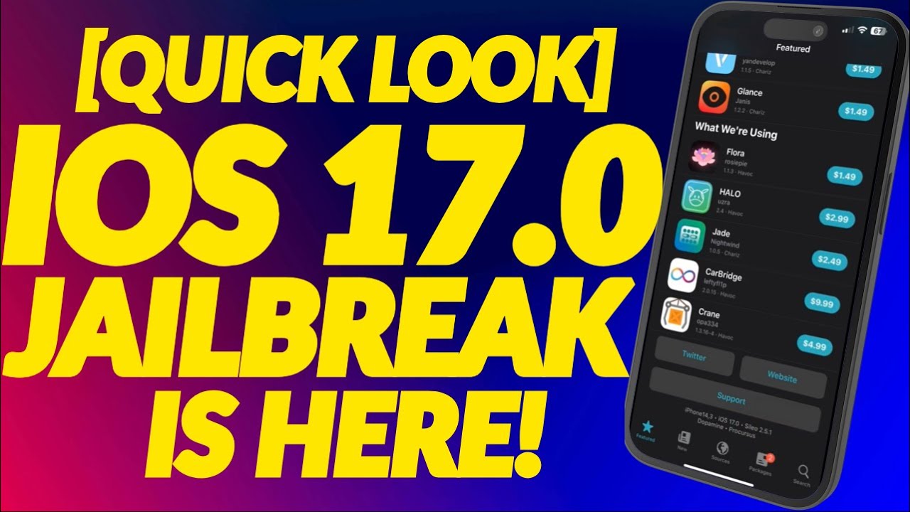 NathanLR iOS 17.0 Jailbreak Update &mdash; Semi-Jailbreak Finally Here! | Quick Rundown & Overview