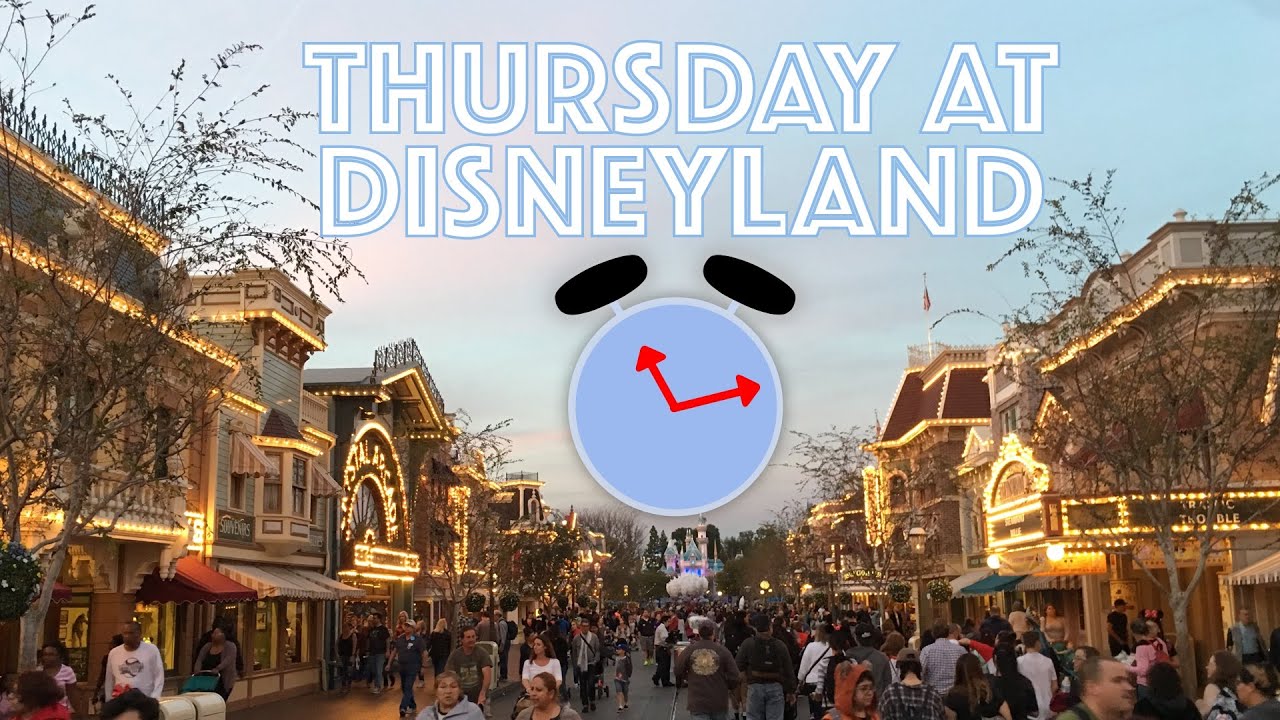Thursday At Disneyland - Jan 21, 2016 - MOUSEWAIT