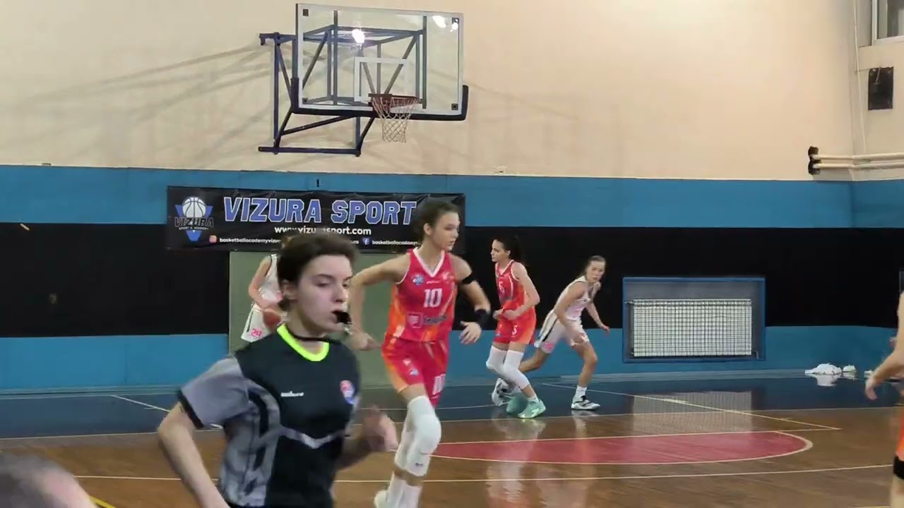 ŽKK Vizura - KŽK Crvena zvezda 61:64 (poslednja četvrtina) - Liga pionirki - sezona 2023/2024