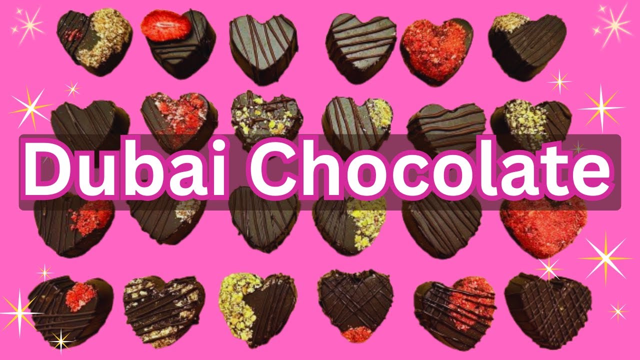 Heart-Shaped Dubai Chocolate | Viral Pistachio Kataifi Chocolate for Valentine’s Day