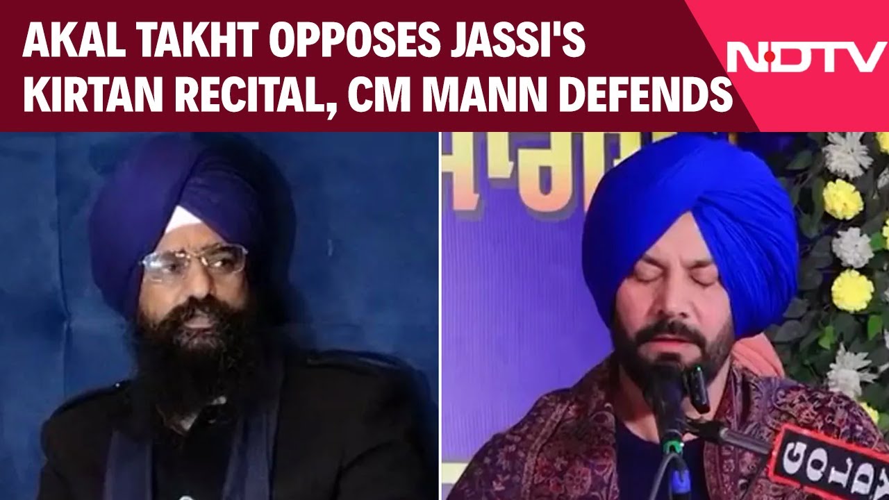 Akal Takht Bars Singer Jasbir Jassi From Kirtan Over 'Impure Sikh' Tag; CM Mann Defends