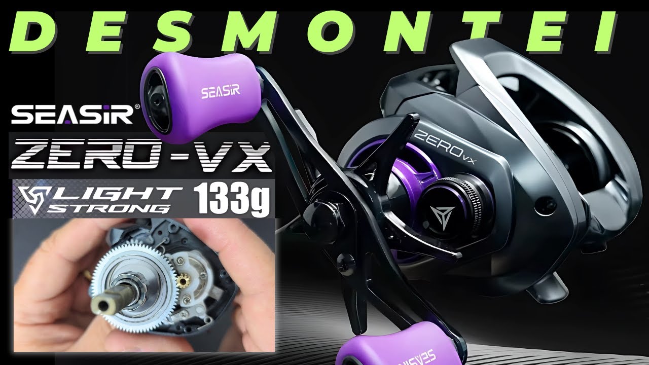 Carretilha SeaSir ZERO-VX é boa? REVIEW TÉCNICO