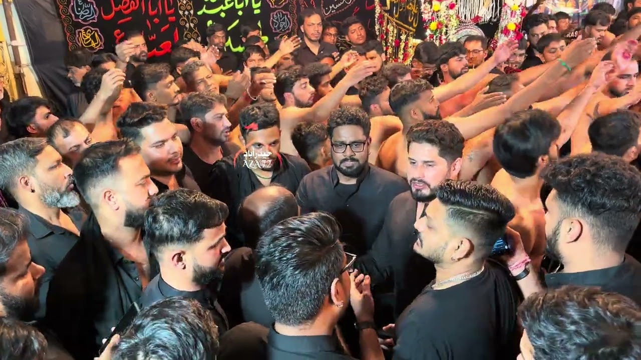 Kazim (as) Ke Janaze Ko Mazdooro Ne Uthaya 😭💔 #hyderabadazaadari #matamisangat