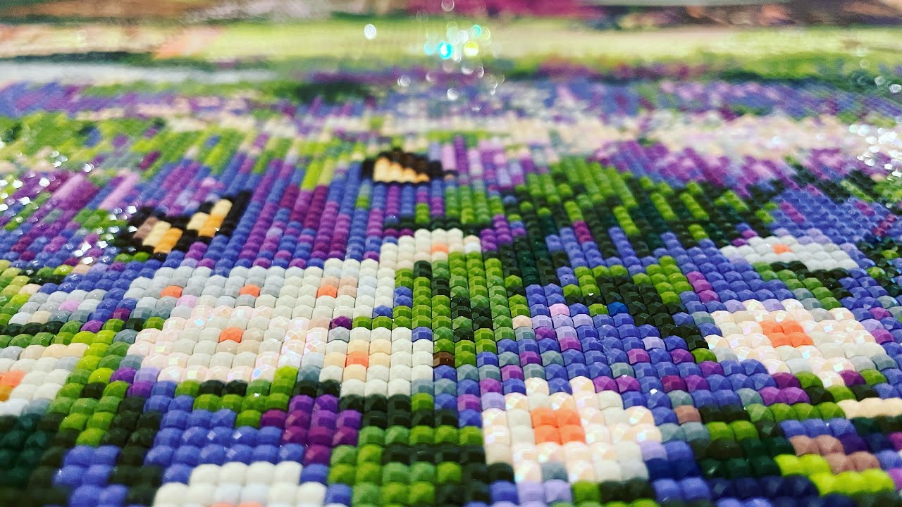 POST REVIEW - Inspiration of Spring Meadows - Diamond Art Club