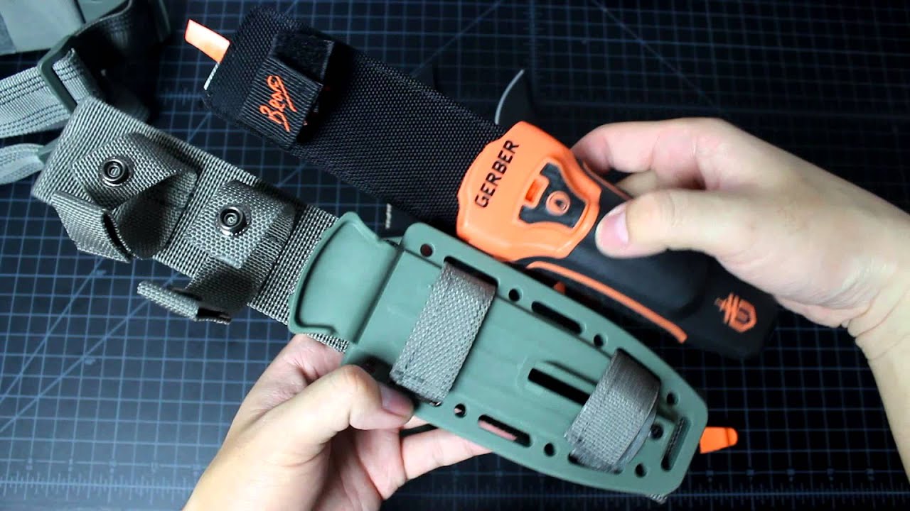 Gerber LMF II Infantry and Bear Grylls Ultimate Pro Knives