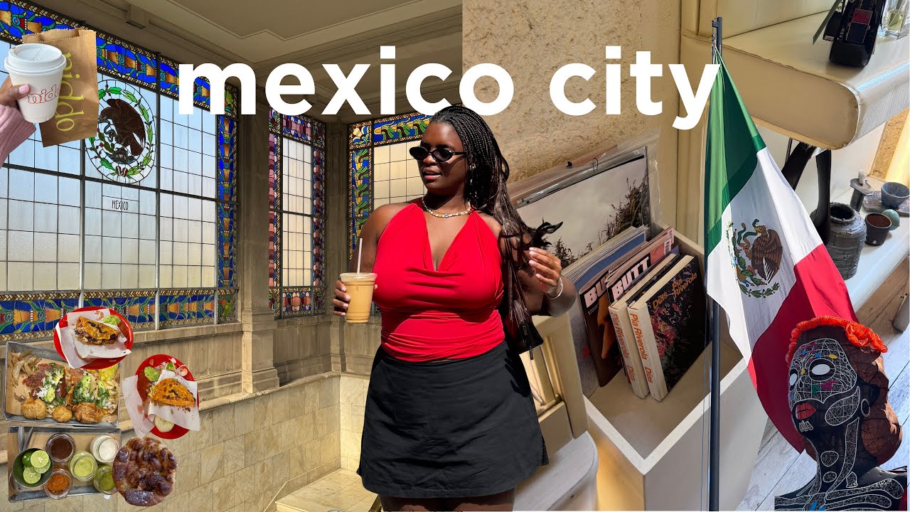 неделя в Мехико во время Дня мертвых 🪩🇲🇽🌮 (видеоблог о поездке девушек)