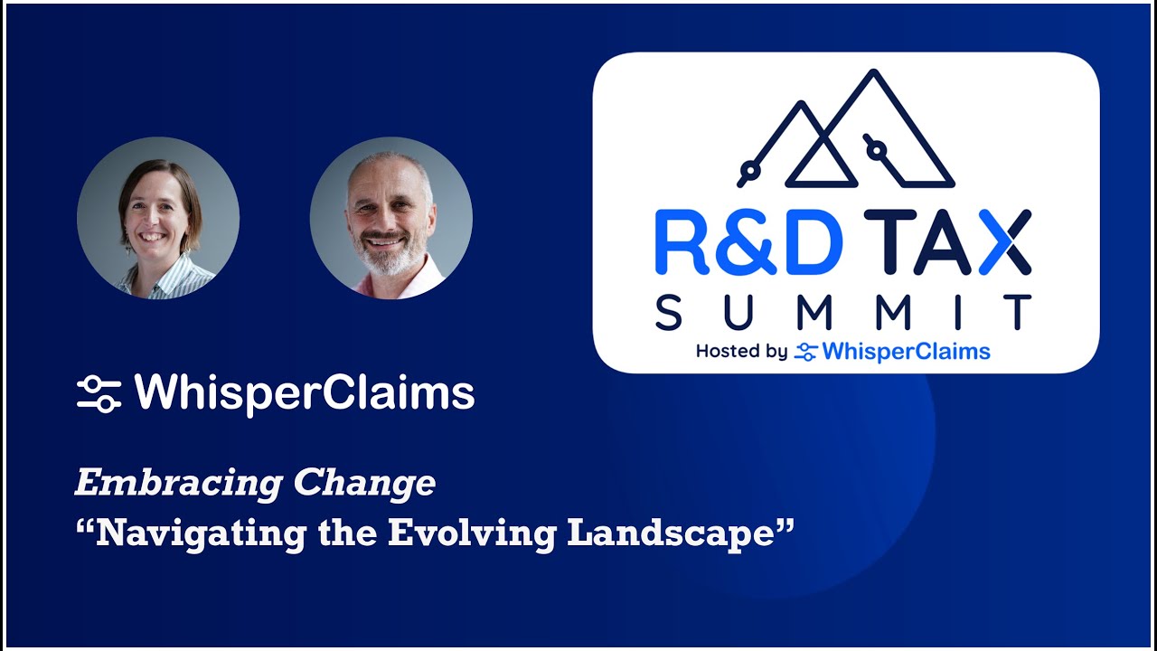 WhisperClaims R&D Tax Summit - 