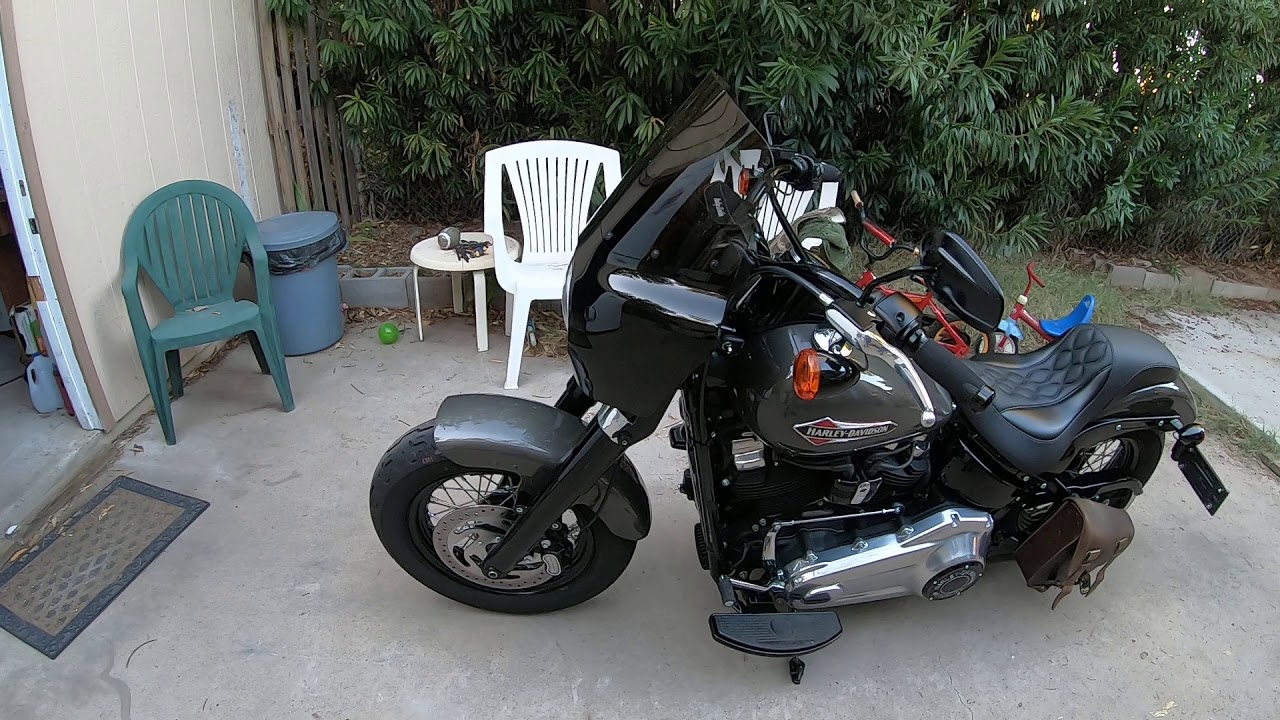 Randytbird Sunday Oct 6 2019 3000 mile review on my 2019 Softail Slim