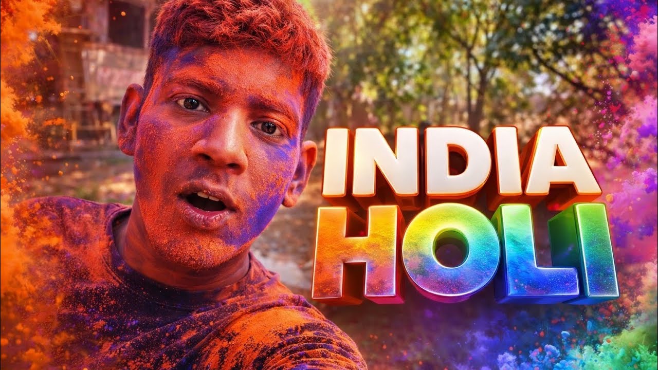 India Holi 😃😃 ହୋଲି ରେ କଣ କଣ ହେଲା, ଗାଧେଇଲି କୋଉଠି ? 2026 HOLIDAY 