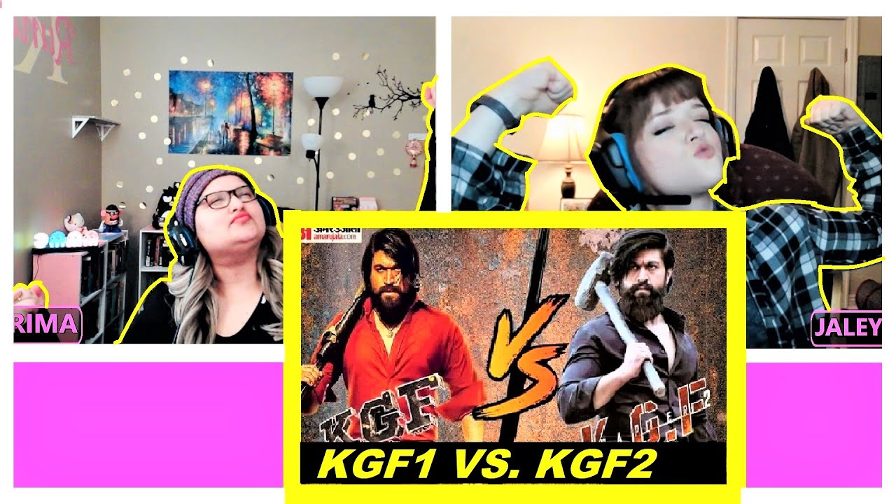 РЕАКЦИЯ на трейлер KGF1 против KGF2! | Яш | Санджай Датт | Равина Тандон #yash #kgf