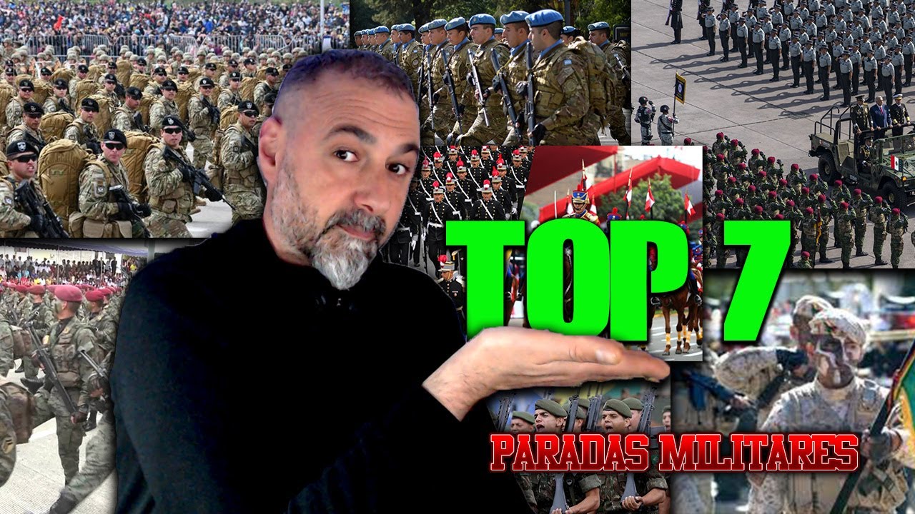 👉TOP 7 de PARADAS MILITARES de LATINOAMÉRICA según MI OPNIÓN!!