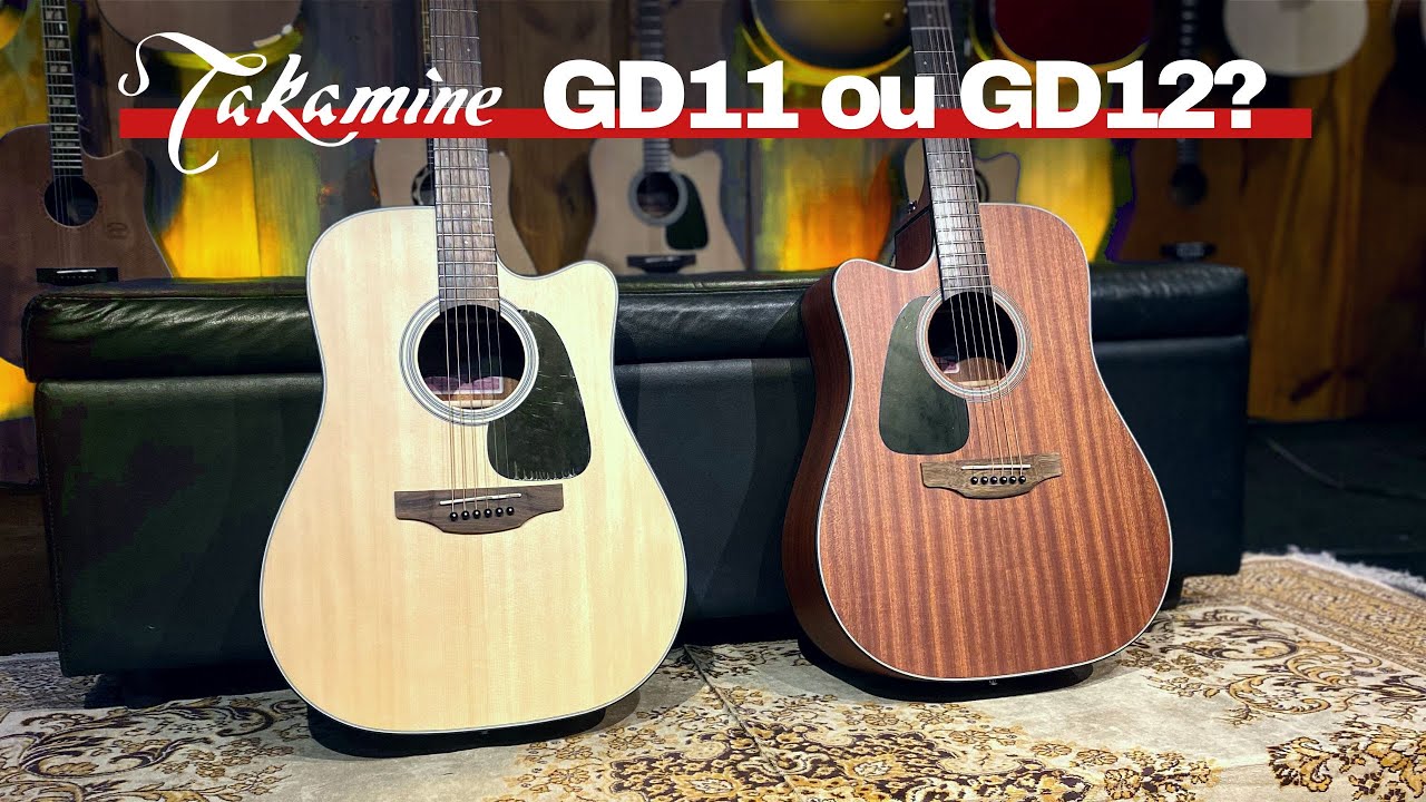 Violão Takamine GD11 ou GD12? | Qual é o MELHOR?