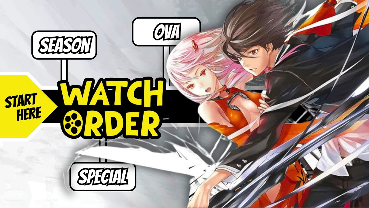 Here is the Order for Guilty Crown Movie Marathon