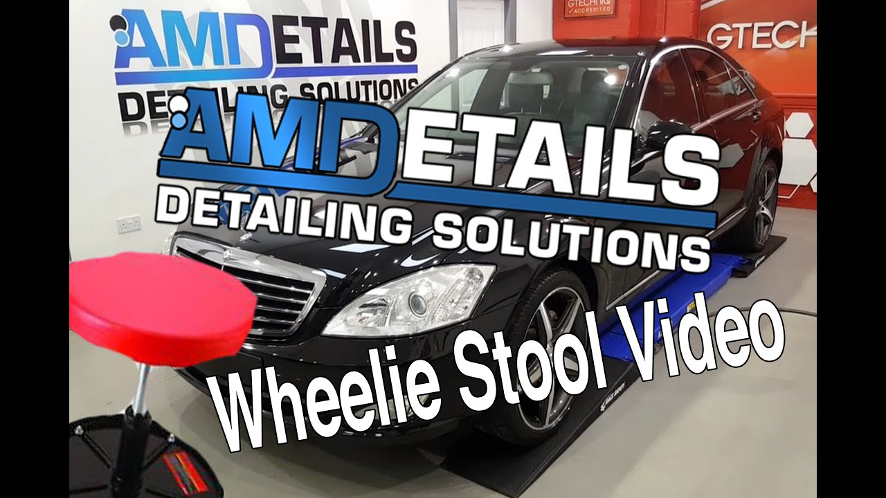 AMDetails- Mercedes S Class - Enhancement- Wheelie Stool Video
