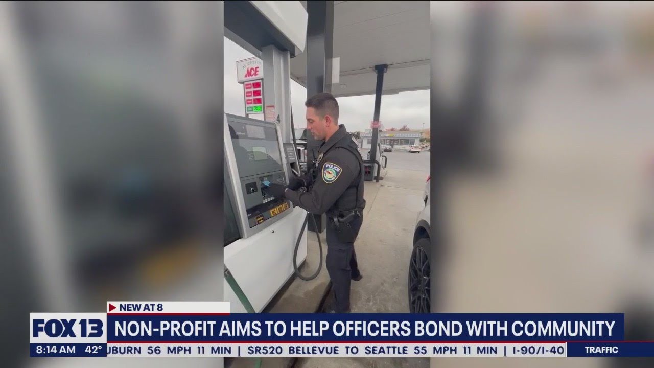 Non-profit aims to help officers connect with community | FOX 13 Seattle
