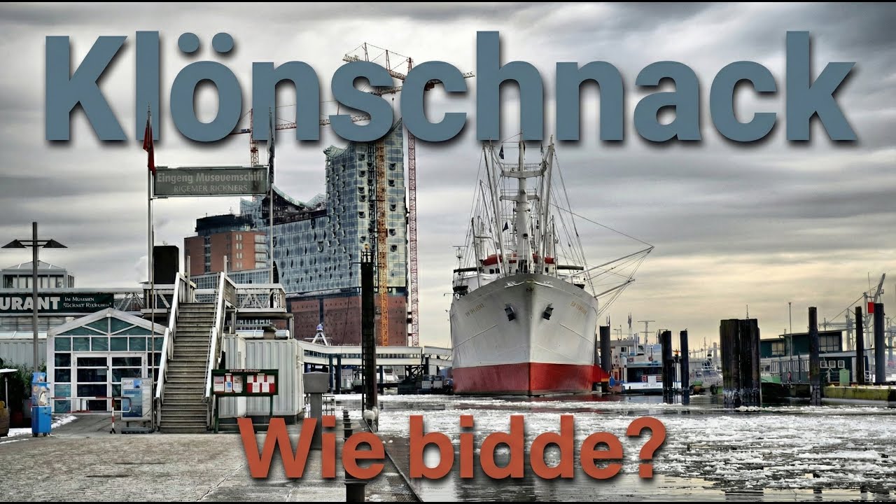 WIE BIDDE? &Uuml;ber das Genuschel der Leute - Kl&ouml;nschnack 43 aus Hamburg