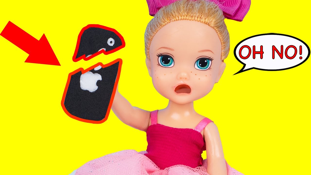Elsa Drops her iPhone and gets into Trouble!
