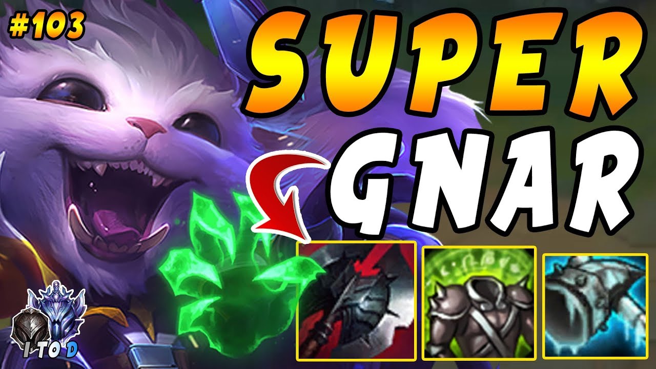 Unkillable Gnar Top with Visage + Cleaver + Mallet = Tanky Speedy BURST! Iron IV to Diamond Ep #103