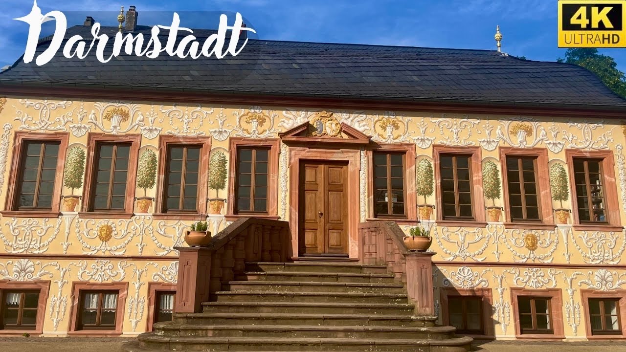 Prinz-Georg-Garten, Darmstadt, Germany 🇩🇪 || Herrngarten, Darmstadt