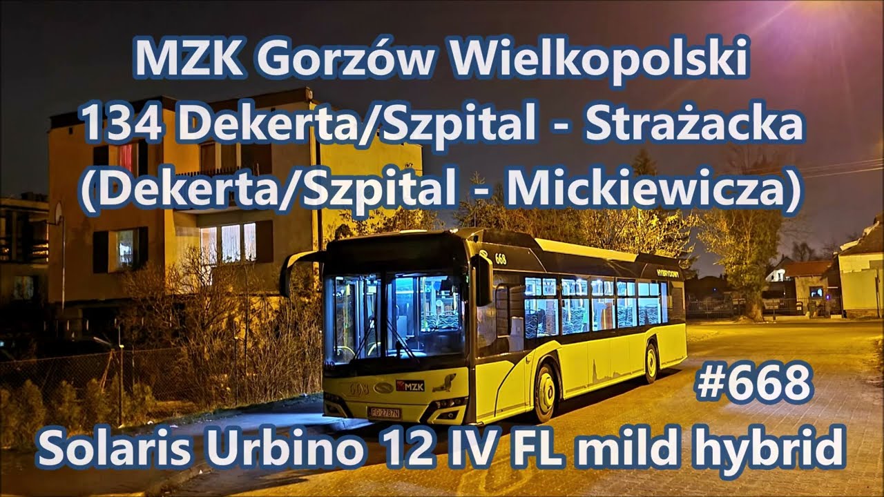 MZK Gorzów Wlkp. - Solaris Urbino 12 IV FL mild hybrid 