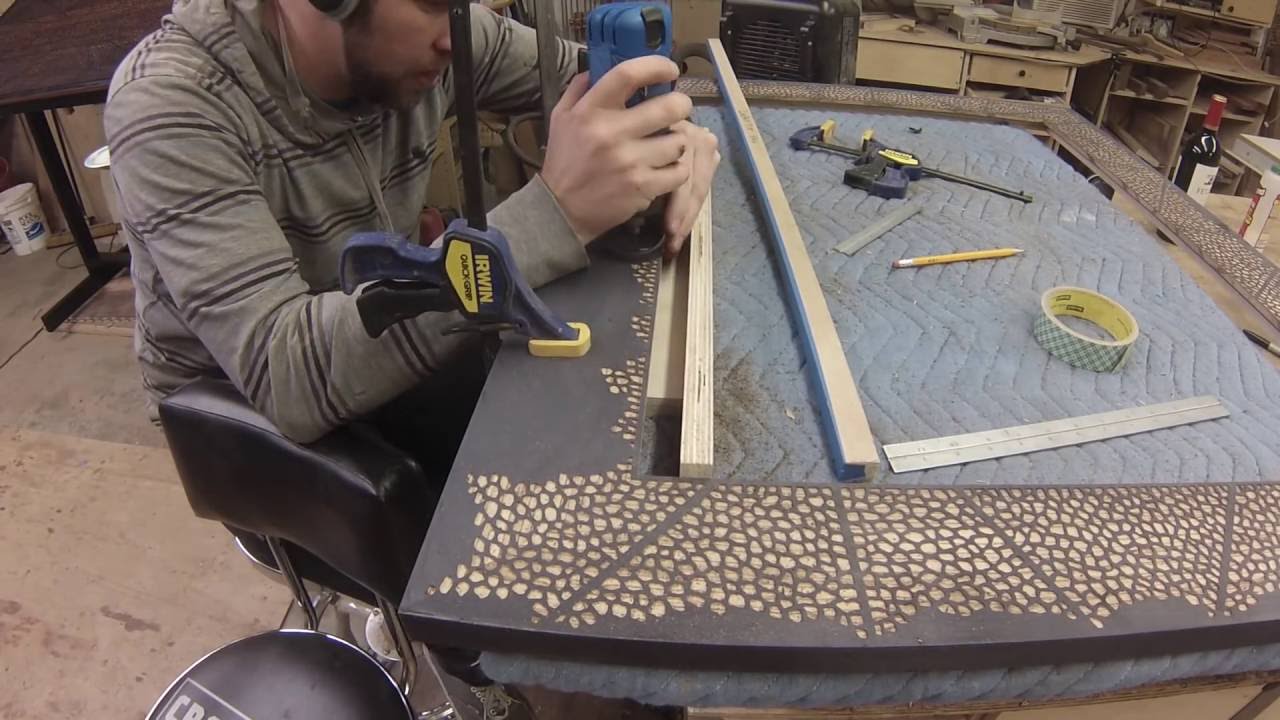 Making a Huge Mirror Frame