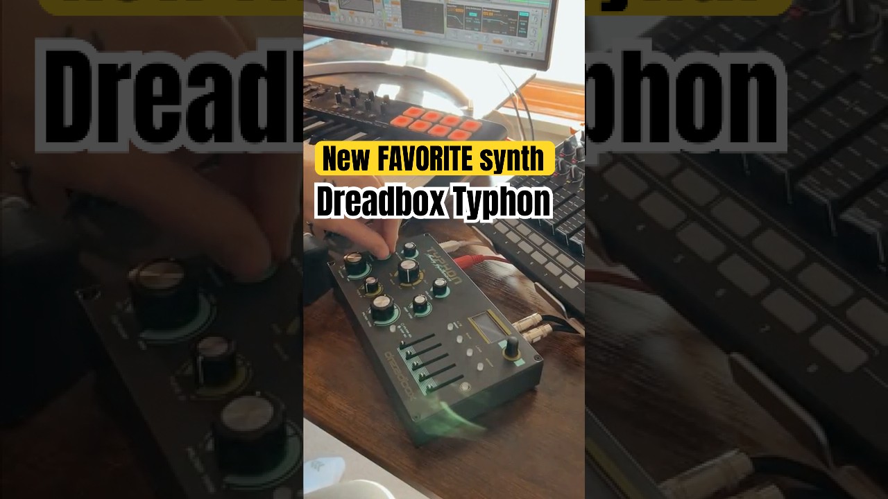 Dreadbox Typhon - Nowy ulubiony syntezator #techno #recenzjasprzętu #syntezatoryanalogowe