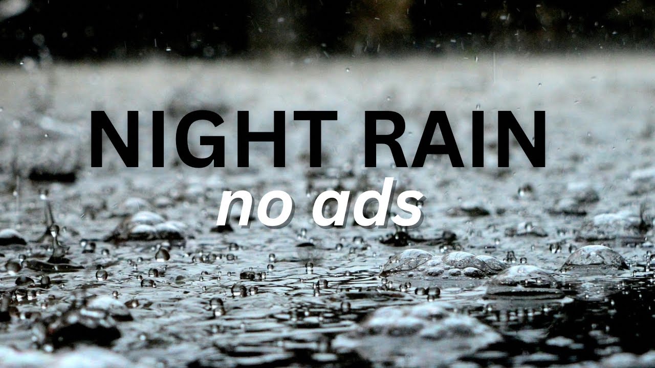 Rain Sounds for Sleep 🌧️ Gentle Rain Ambience to Relax, Reduce Stress & Fall Asleep Fast 7h no ads 