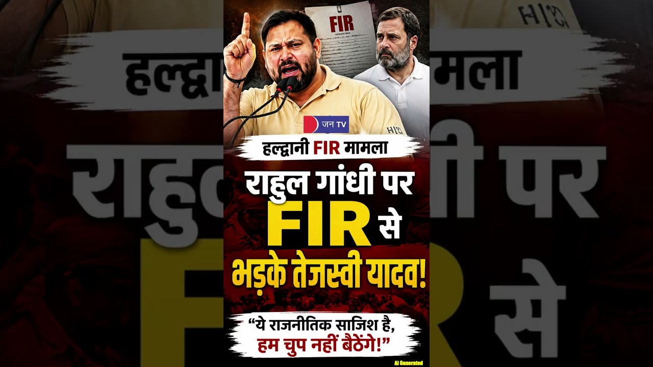 'जनता के हक की आवाज उठाओ तो मिलती है FIR': Rahul Gandhi के समर्थन में गरजे Tejashwi Yadav! #RJD