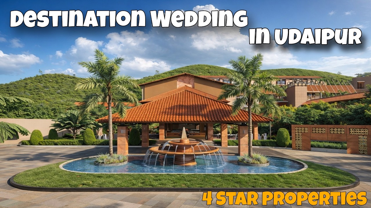 The Lotus Country Club & Resort || Destination wedding in udaipur || 4 star resort || 30 lakh budget